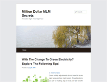 Tablet Screenshot of milliondollarmlmsecrets.com